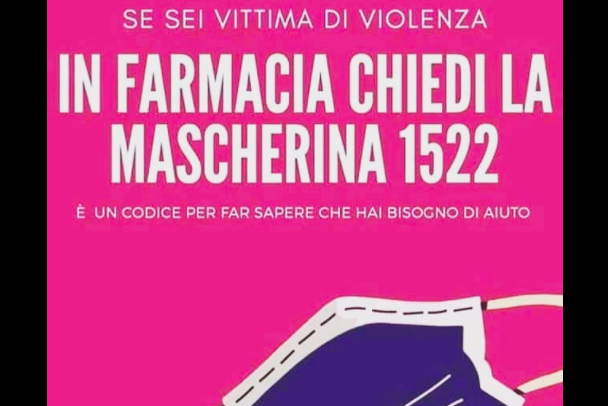 “Una mascherina 1522”
